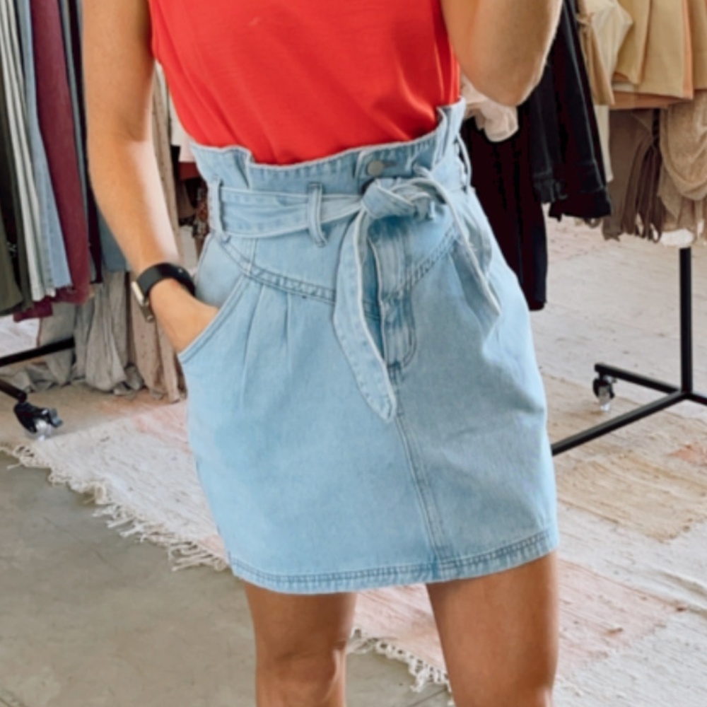 Dolly Denim Skirt